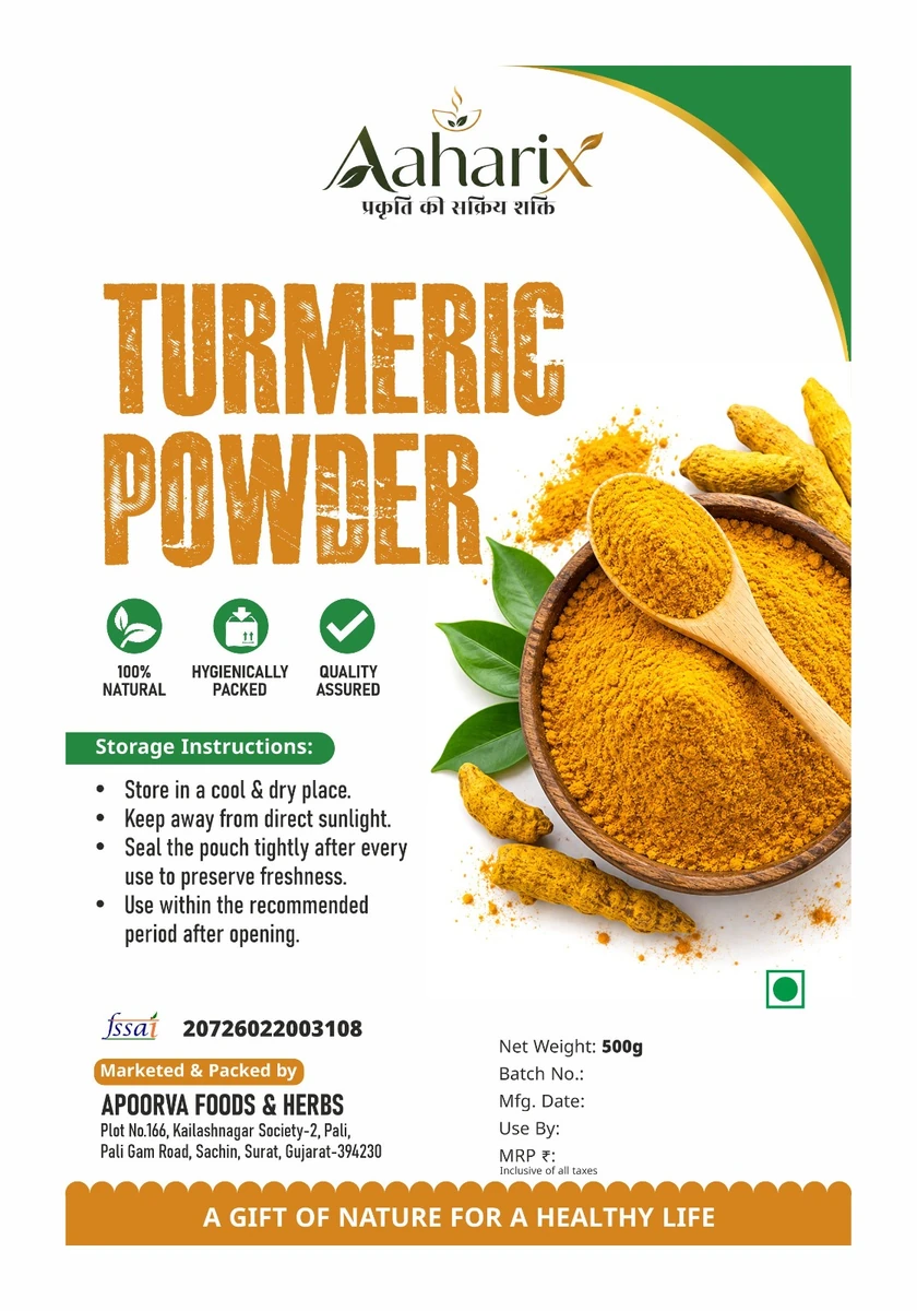 Aaharix Turmeric Powder pack